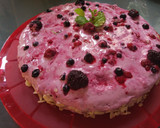 Foto del paso 8 de la receta: Bizcocho fit con frosting de frutos rojos light