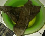 Foto langkah ke 3 dari resep Kalumpe / gangan daun singkong/ gulai ubi tumbuk.