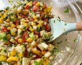 Hình bước làm 2 của món Fresh Apple Salsa Fresca