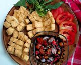 Foto langkah ke 5 dari resep Tahu Domino Sambal Kecap.