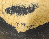 A picture of step 4 of Jaggery Halwa.