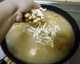 菇菇蔥雞湯的食譜步驟7照片