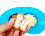 Foto langkah ke 3 dari resep Nugget Mcd Ala Ala + Scrambled Egg - MPASI.