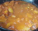 A picture of step 3 of Restaurant Style Raw Jackfruit Masala.