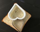A picture of step 4 of Heart-Shaped Tea Sandwiches.