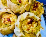 Foto del paso 10 de la receta: CANASTITAS DE ZAPALLO CALABAZA Y BROCOLI 🎃🥦🧅🧀 (con salsa blanca)