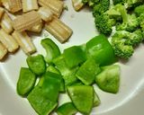A picture of step 2 of Crispy Vegetables.
