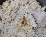 A picture of step 2 of Vesan Bhaat.