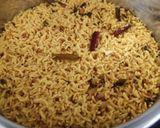 A picture of step 6 of Paruppuarisi saatham.