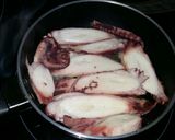 Foto del paso 2 de la receta: Pulpo "reina Mafalda" a la parrilla