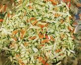 Parmezános cukkini fasírt recept fázis 1 fotója