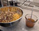 A picture of step 1 of Nuts & Bolts Recipe (Chex Mix).