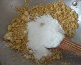 A picture of step 5 of Besan Mawa Ladoo.