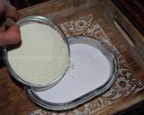 A picture of step 1 of Sesame tahini halva (حلوا ارده).