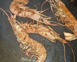 A picture of step 1 of Fideuá with Hake and Prawns.