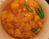 A picture of step 1 of Jackfruit in curd(chakka pullisseri).