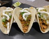 A picture of step 9 of Pineapple Salsa Pork Tacos.