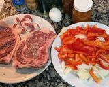 Foto del paso 1 de la receta: Bife a la criolla