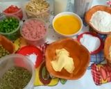 Foto do passo 1 de Torta de sobras de arroz e frango