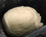 A picture of step 1 of Honey Scallion & Butter Dinner Rolls with Pre-Ferment.