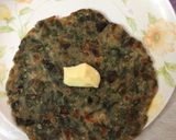 A picture of step 2 of Drumsticks Leaves Parantha.