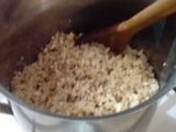 Barras de cereal con avena y coco