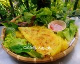 Hình bước làm 2 của món Bánh xèo