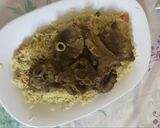 صورة لخطوة 3 من وصفة رز بالبازيلا مع لحم وخضار