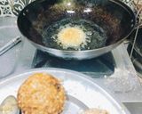 A picture of step 3 of Sabudana Vada.
