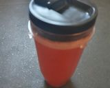 A picture of step 2 of Strawberry Vodka Cocktail.
