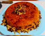عکس مرحله 8 از دستور ته چین مرغ و بادمجون