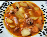 Foto del paso 6 de la receta: Patatas con chorizo y longaniza