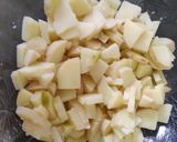 A picture of step 2 of Bombay Chana Chaat.