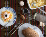 Foto del paso 1 de la receta: Lazos con salmón y caviar