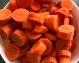 Édesburgonyás sárgarépakrémleves recept fázis 1 fotója
