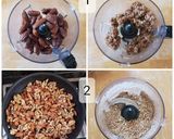 A picture of step 2 of Healthy Dates and Nut Balls.
