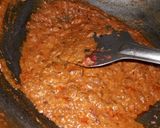 A picture of step 5 of Dal makhni.