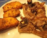 Foto del paso 5 de la receta Chuletillas de Lechal al Horno con Patatas Gajo