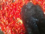 Balado tempe ikan teri