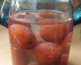 A picture of step 3 of Vickys Plum Gin.