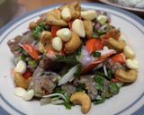 A picture of step 4 of Spicy Fresh Naem Salad.