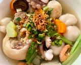 Hình bước làm 6 của món Bánh trôi nước nhân thịt