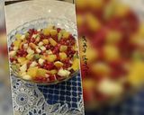 صورة لخطوة 8 من وصفة سلطة فواكة بالعصير🍸 🍏🍊🍎🍇