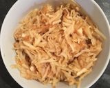 A picture of step 1 of Apple cashew sweet.
