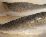 A picture of step 2 of Pan fried sea bass fillets with mediterranean potato salad.
