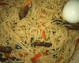A picture of step 2 of Sucrè spaghetti.