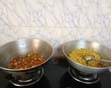 A picture of step 1 of Maggi Sandwiches.