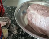 A picture of step 1 of Hunter beef.