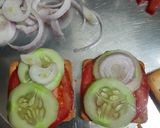 A picture of step 4 of Crackers Sandwiches.