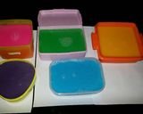 Foto langkah ke 1 dari resep Es Jelly Pelangi.